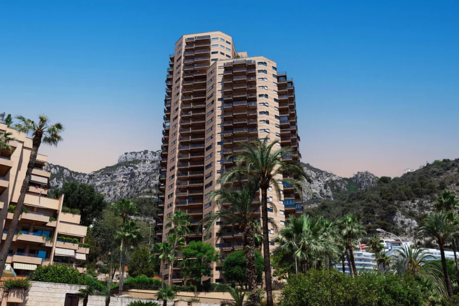 parc saint roman immeuble de Monaco